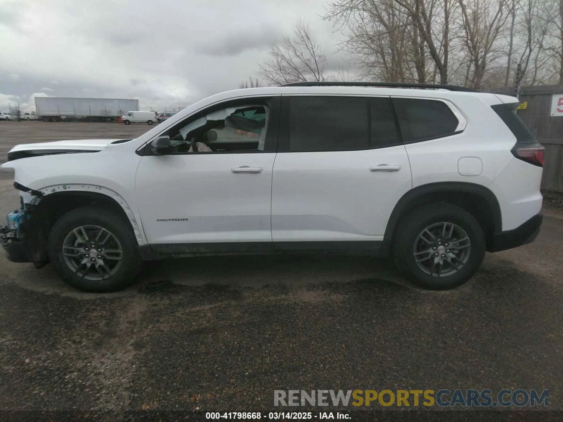 14 fotografías del automóvil dañado 1GKENKRS4SJ165168 GMC ACADIA 2025