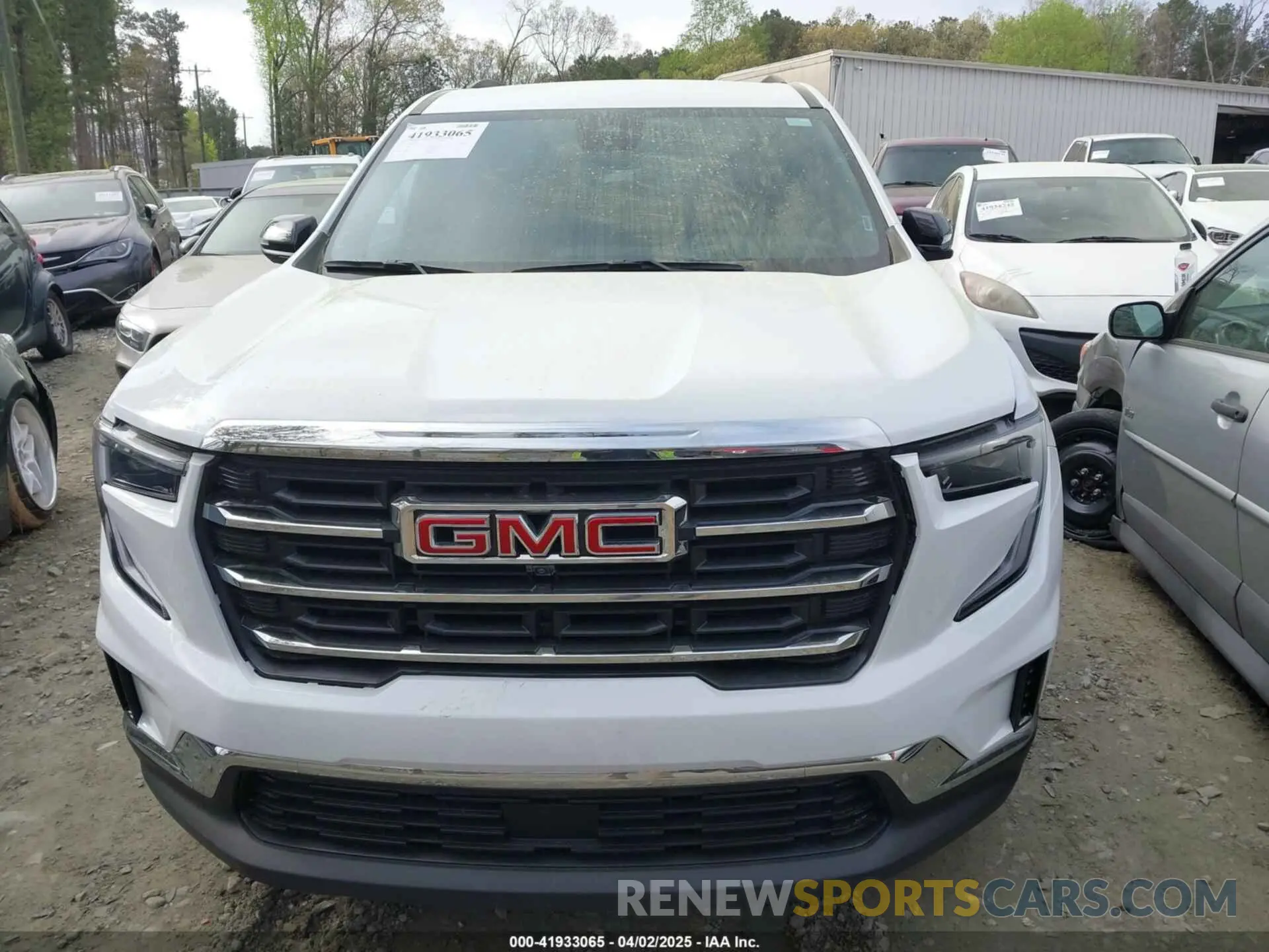12 fotografías del automóvil dañado 1GKENKRS8SJ158370 GMC ACADIA 2025