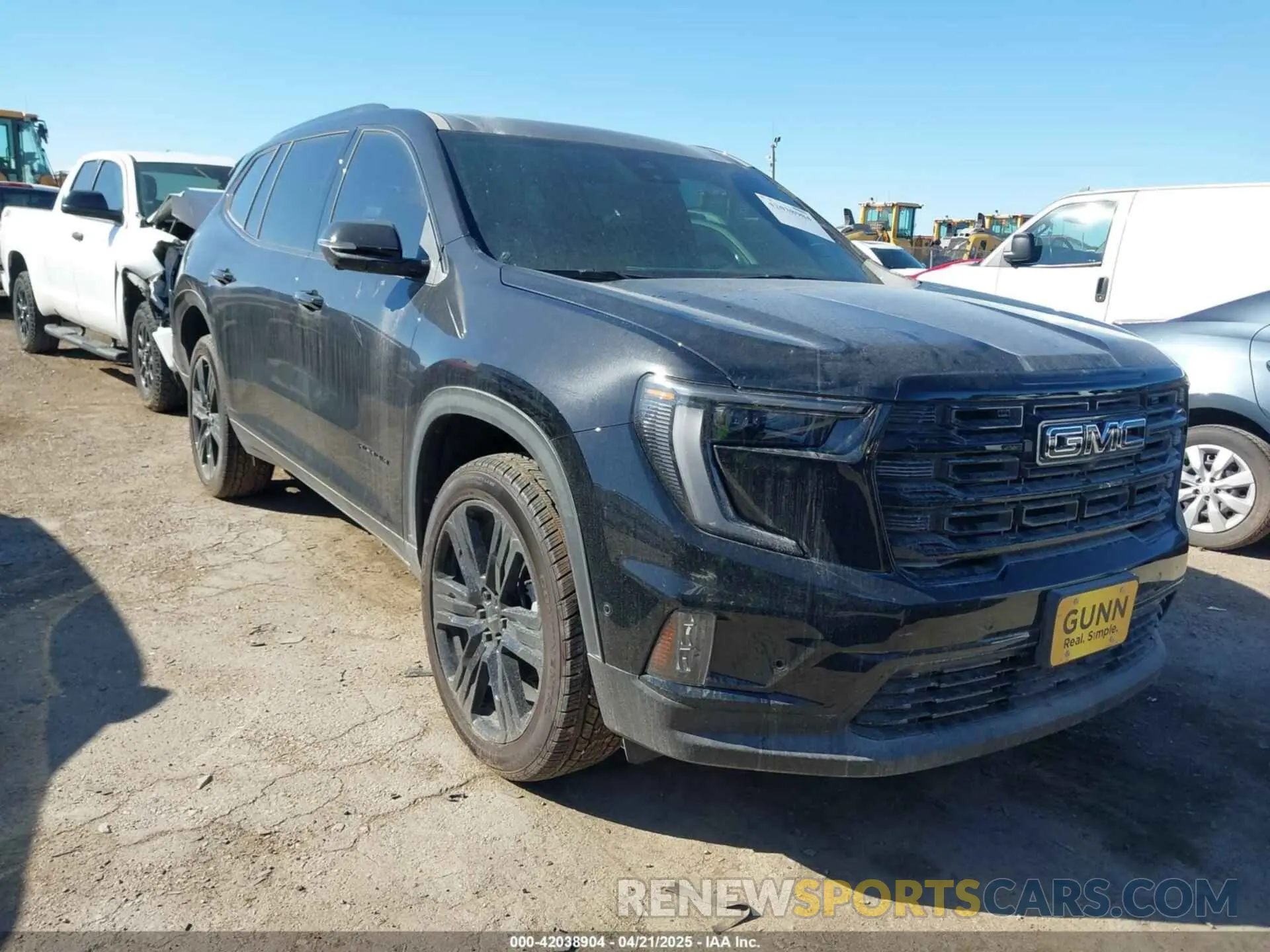 1 fotografías del automóvil dañado 1GKENKRSXSJ145023 GMC ACADIA 2025
