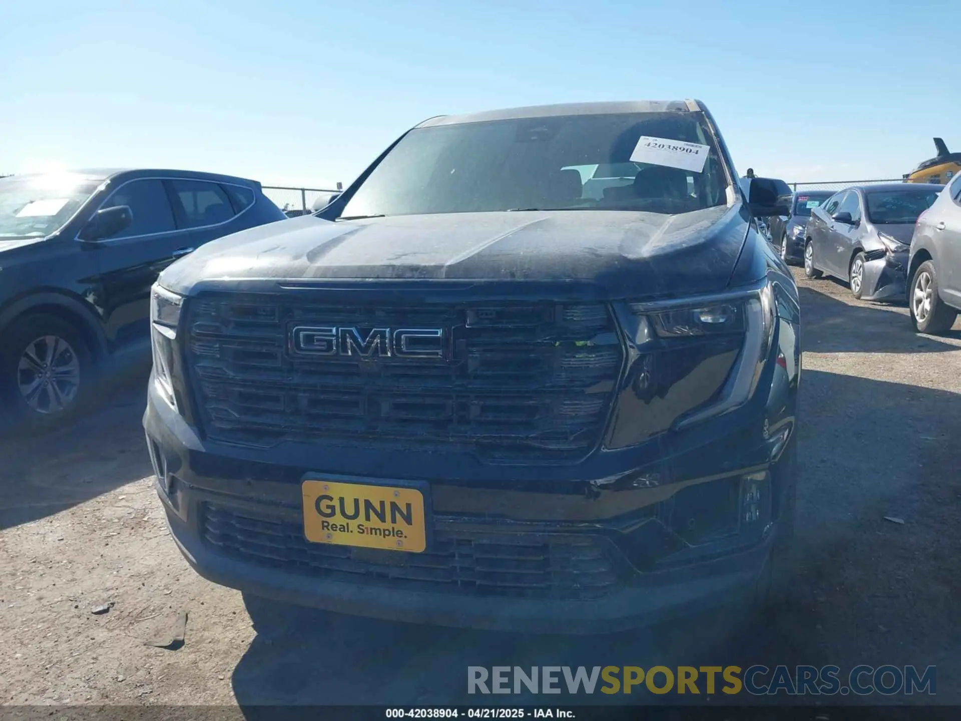 12 fotografías del automóvil dañado 1GKENKRSXSJ145023 GMC ACADIA 2025