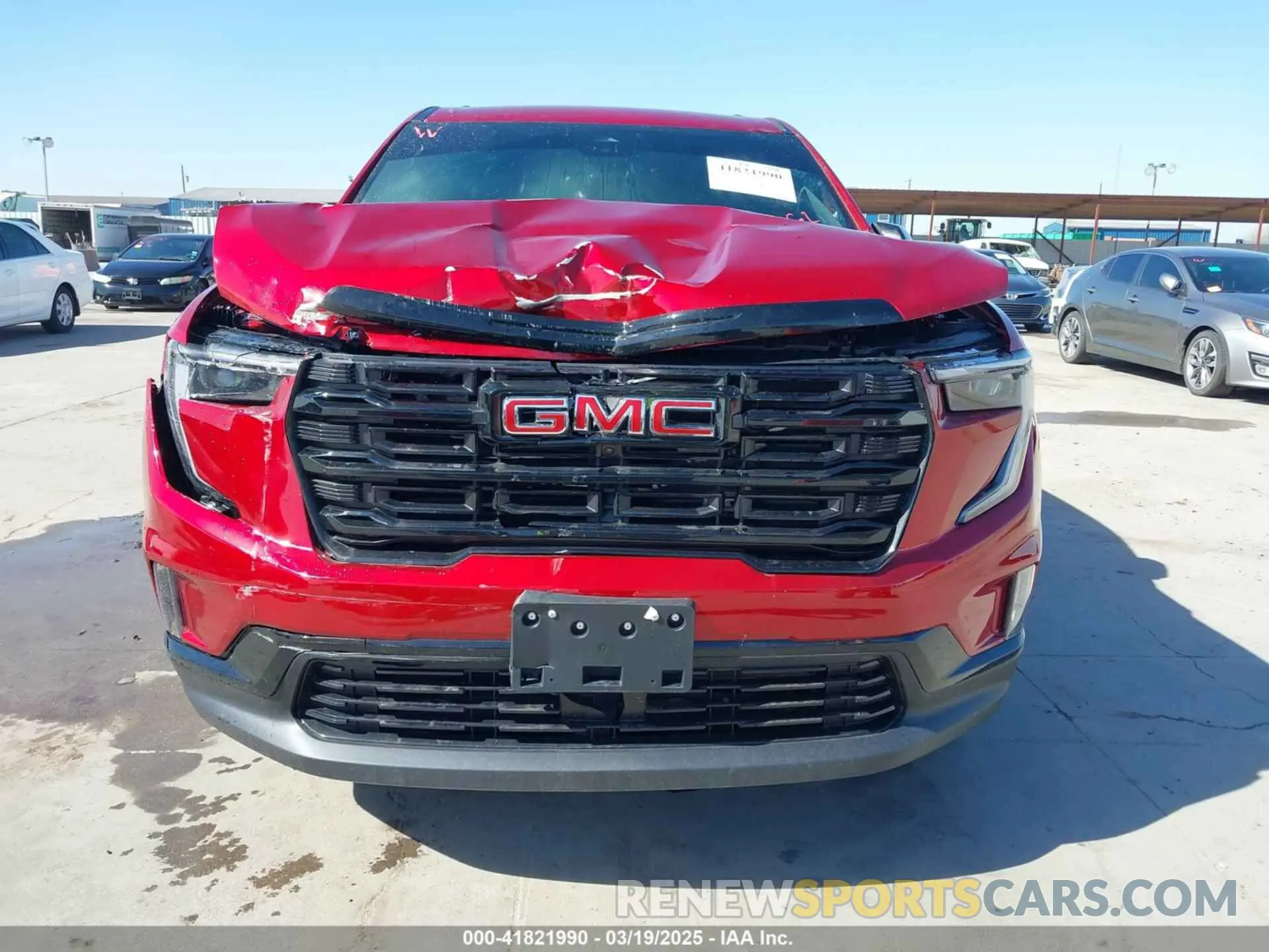 12 fotografías del automóvil dañado 1GKENNRS0SJ118513 GMC ACADIA 2025