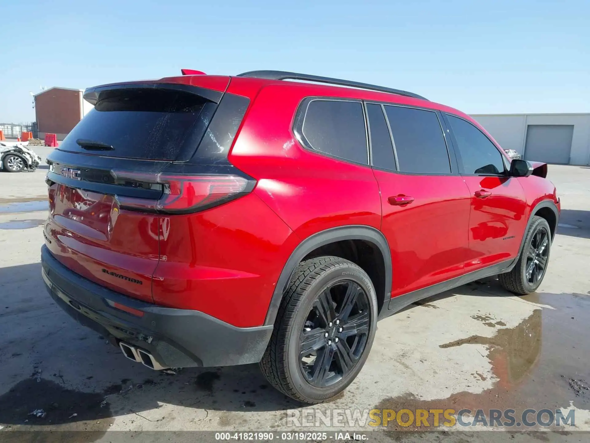4 fotografías del automóvil dañado 1GKENNRS0SJ118513 GMC ACADIA 2025