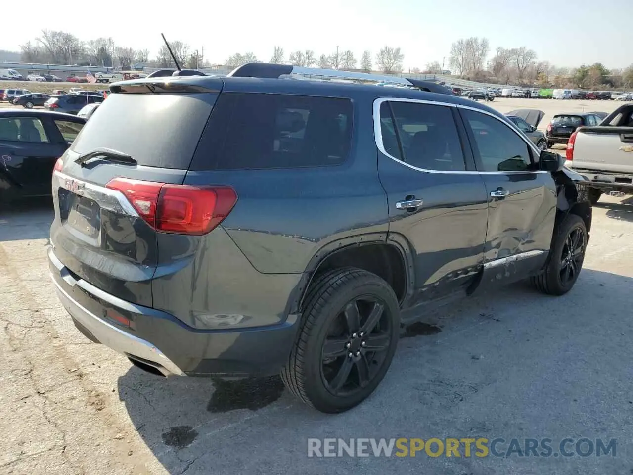 3 fotografías del automóvil dañado 1GKKNPLS0KZ294387 GMC ACADIA DEN 2019