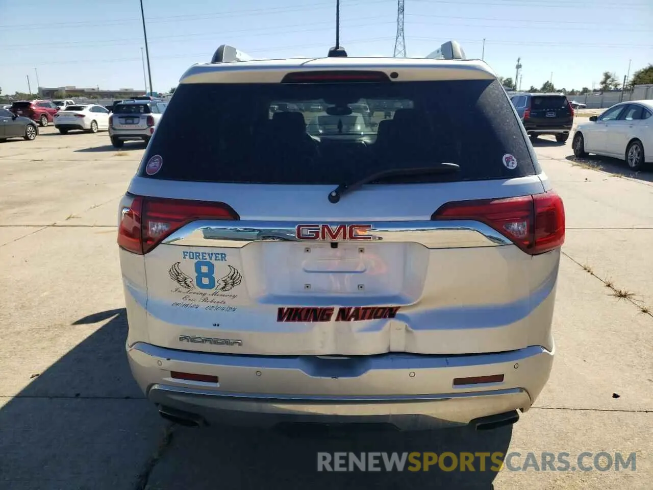 6 fotografías del automóvil dañado 1GKKNPLS2KZ106047 GMC ACADIA DEN 2019