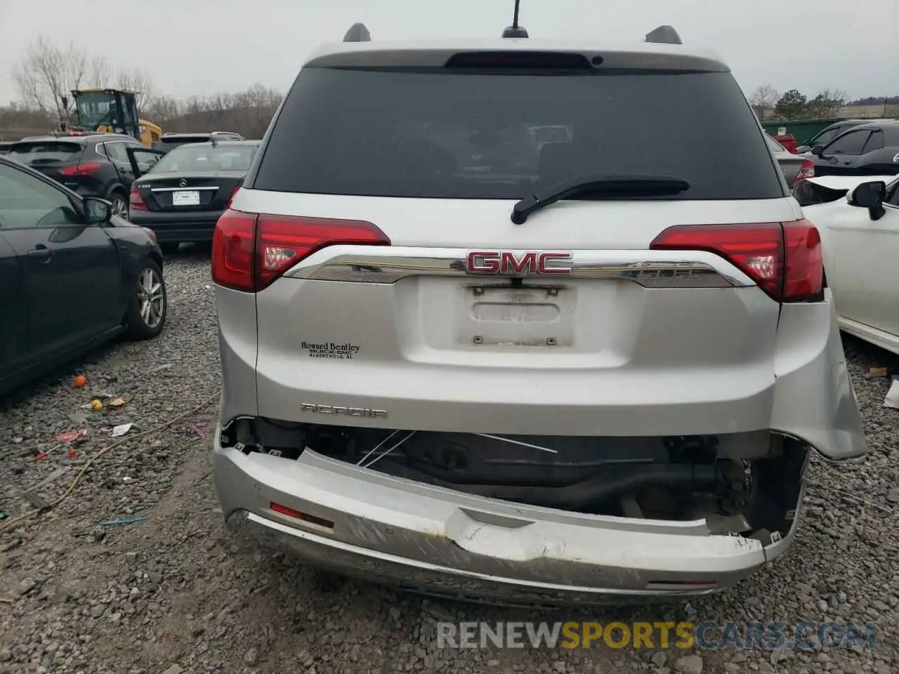 6 fotografías del automóvil dañado 1GKKNPLSXKZ121802 GMC ACADIA DEN 2019