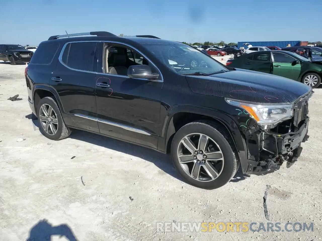4 fotografías del automóvil dañado 1GKKNXLS1KZ107741 GMC ACADIA DEN 2019