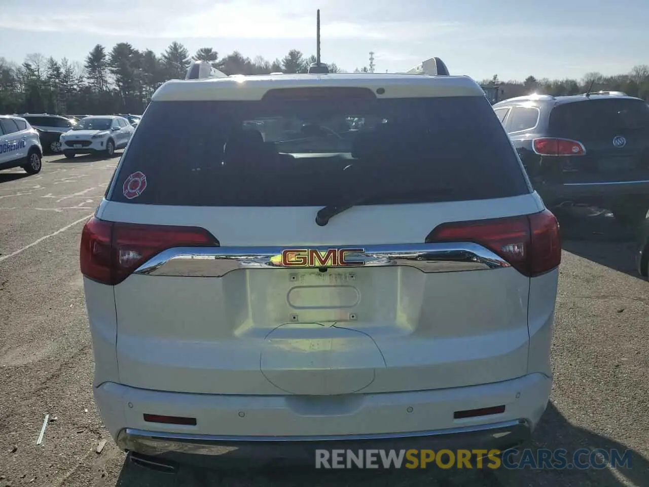 6 fotografías del automóvil dañado 1GKKNXLS2KZ126847 GMC ACADIA DEN 2019