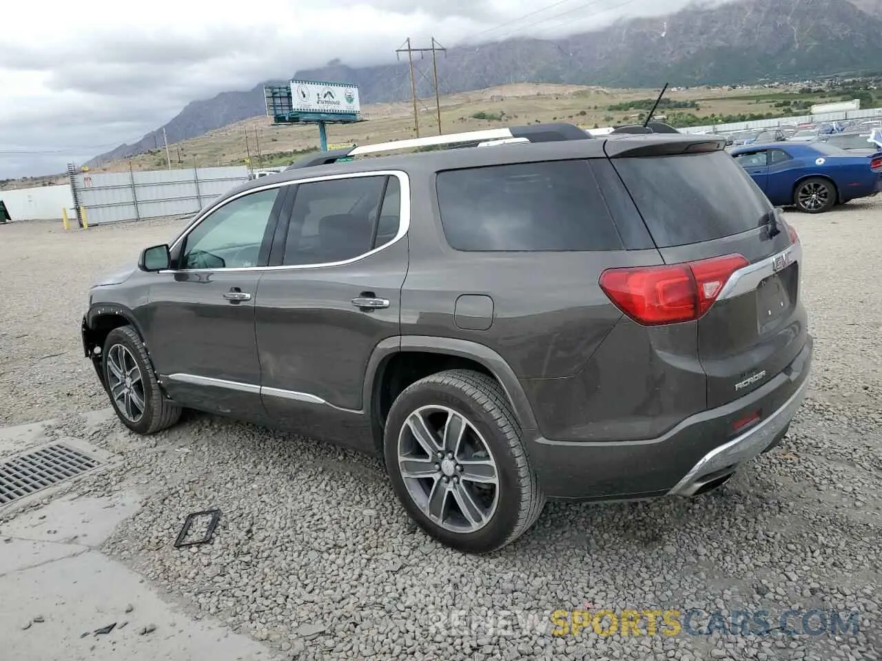 2 fotografías del automóvil dañado 1GKKNXLS3KZ175894 GMC ACADIA DEN 2019