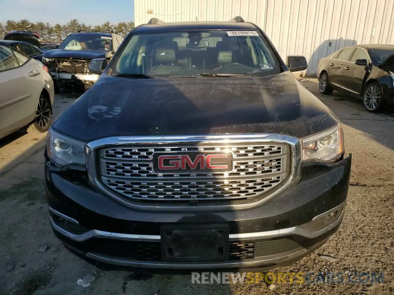 5 fotografías del automóvil dañado 1GKKNXLS7KZ217077 GMC ACADIA DEN 2019