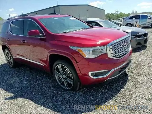 14 fotografías del automóvil dañado 1GKKNXLS8KZ238312 GMC ACADIA DEN 2019