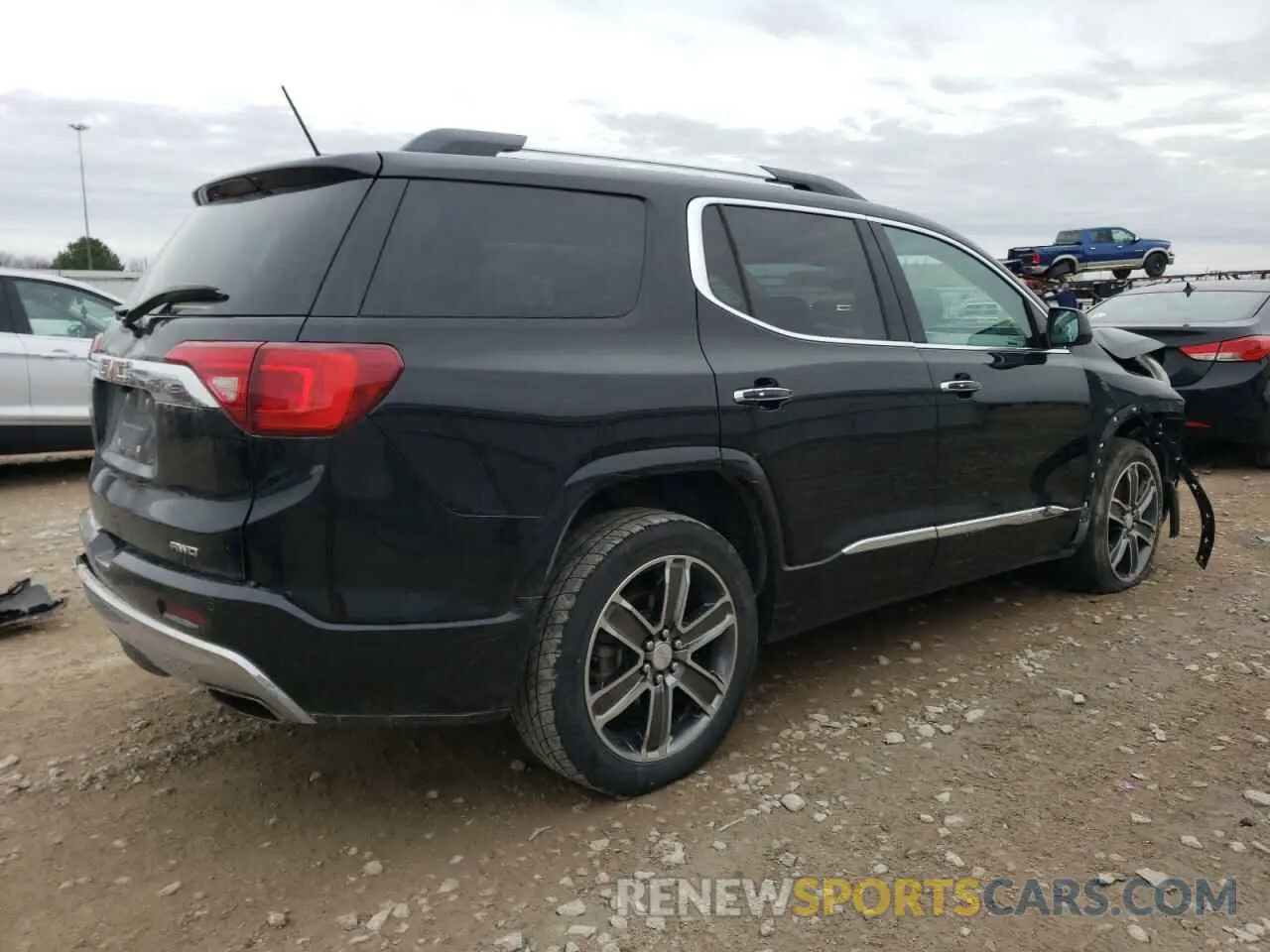3 fotografías del automóvil dañado 1GKKNXLSXKZ169462 GMC ACADIA DEN 2019
