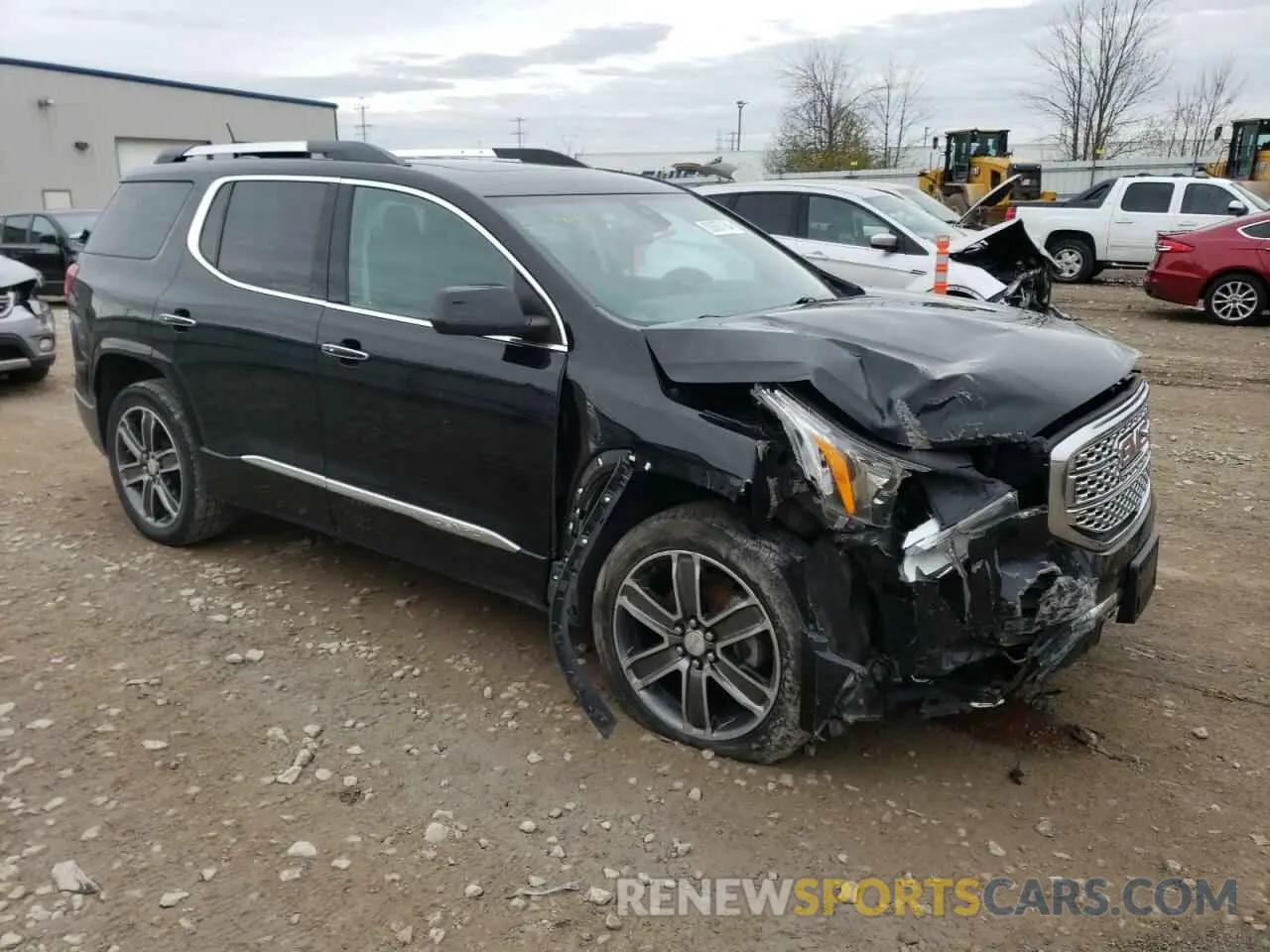 4 fotografías del automóvil dañado 1GKKNXLSXKZ169462 GMC ACADIA DEN 2019