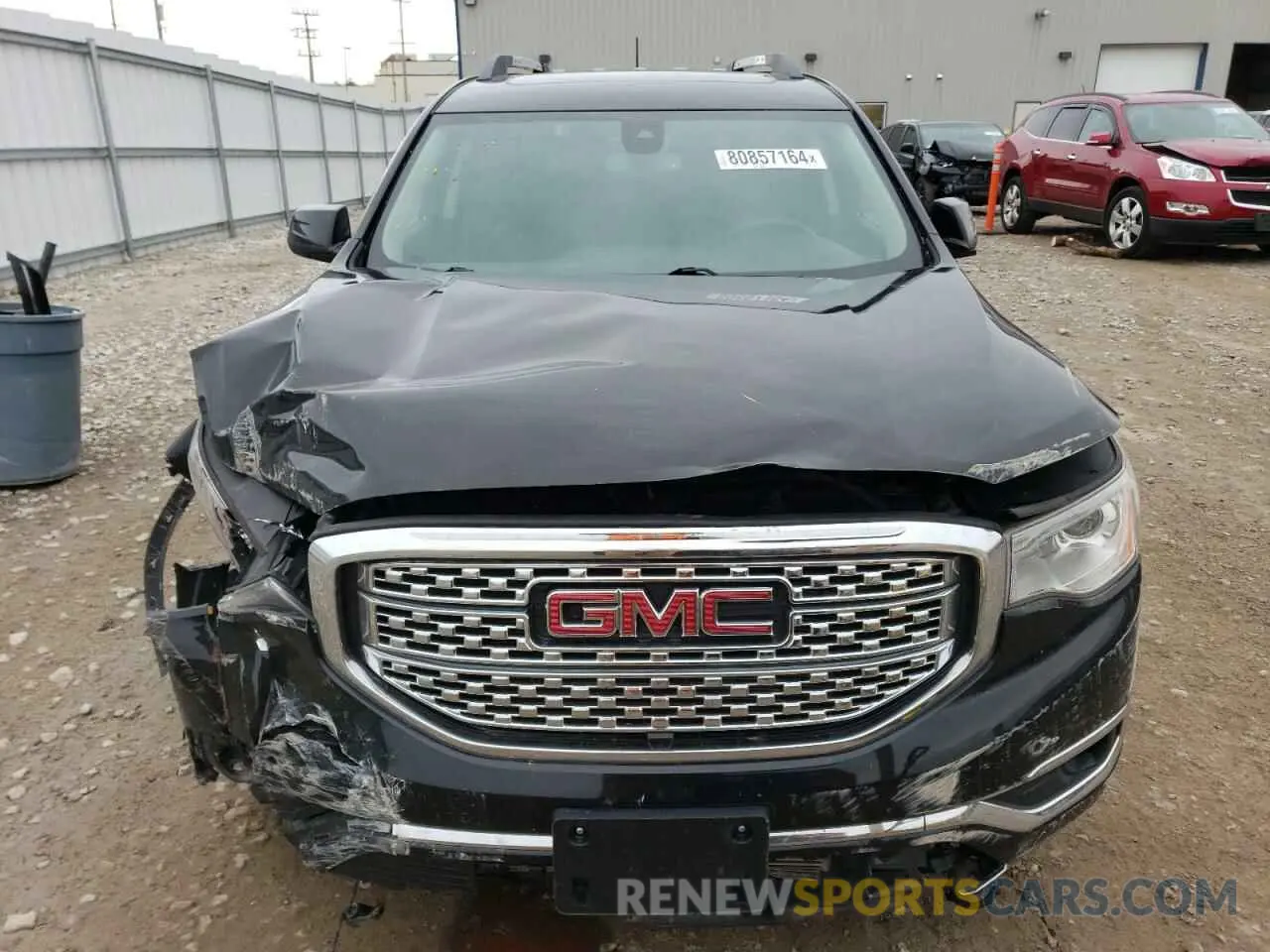 5 fotografías del automóvil dañado 1GKKNXLSXKZ169462 GMC ACADIA DEN 2019