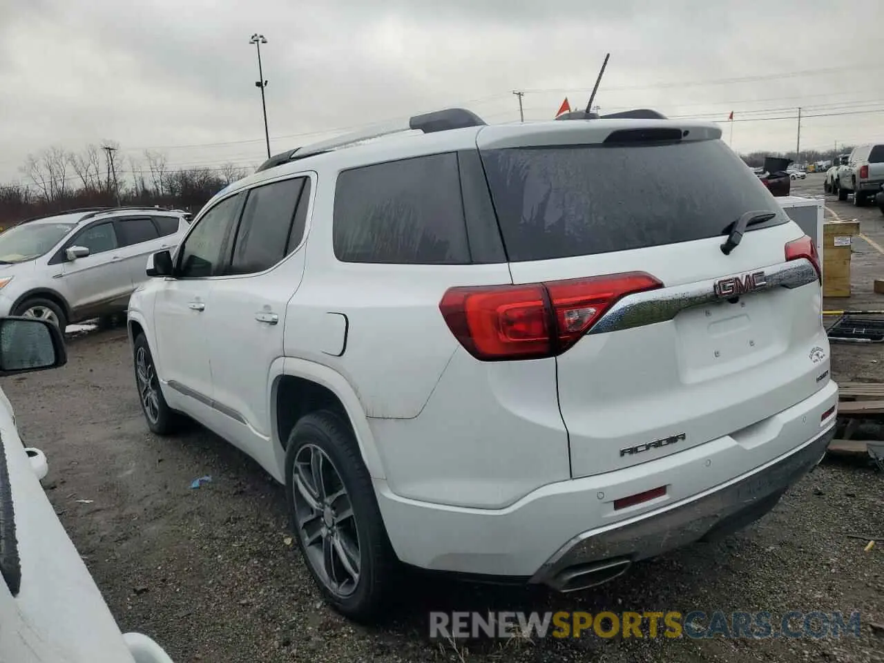 2 fotografías del automóvil dañado 1GKKNXLSXKZ176296 GMC ACADIA DEN 2019