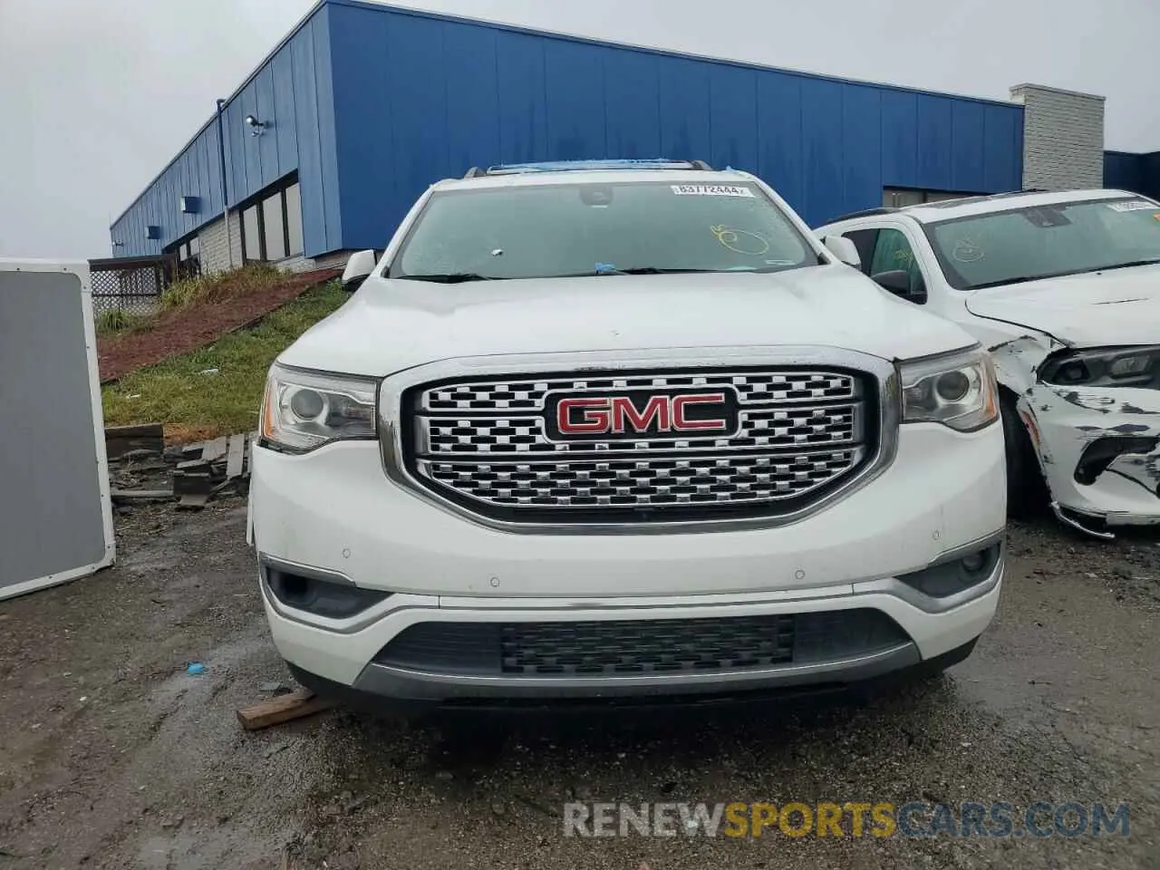 5 fotografías del automóvil dañado 1GKKNXLSXKZ176296 GMC ACADIA DEN 2019