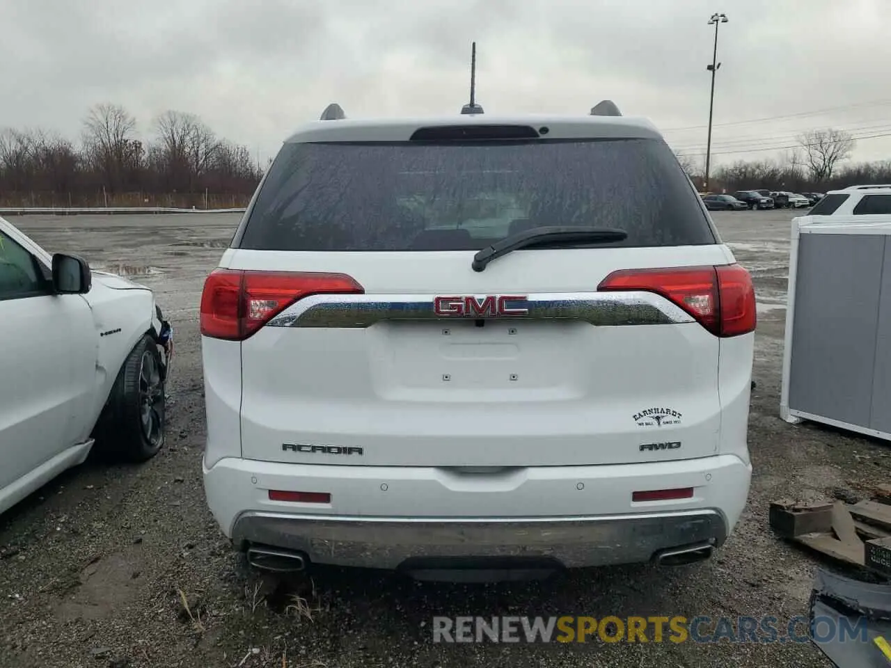 6 fotografías del automóvil dañado 1GKKNXLSXKZ176296 GMC ACADIA DEN 2019