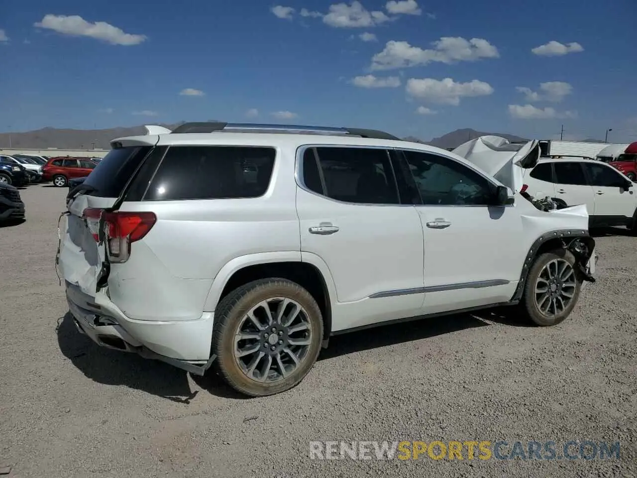 3 fotografías del automóvil dañado 1GKKNPLS7LZ235922 GMC ACADIA DEN 2020