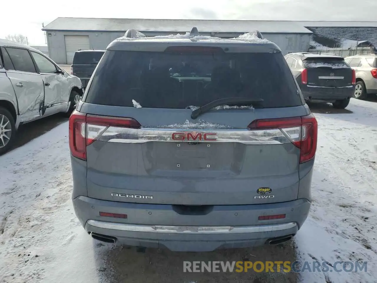 6 fotografías del automóvil dañado 1GKKNXLS0LZ147505 GMC ACADIA DEN 2020