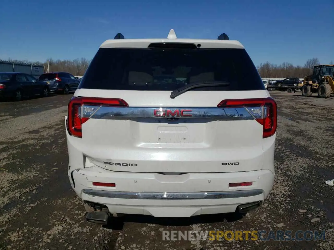 6 fotografías del automóvil dañado 1GKKNXLS1LZ135086 GMC ACADIA DEN 2020