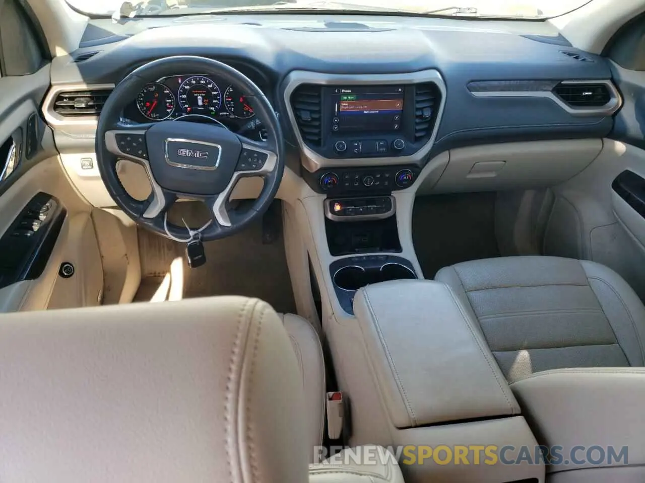 8 fotografías del automóvil dañado 1GKKNXLS1LZ135086 GMC ACADIA DEN 2020