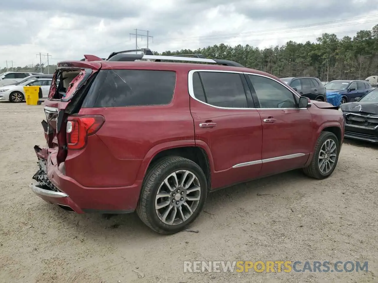 3 fotografías del automóvil dañado 1GKKNXLS8LZ206638 GMC ACADIA DEN 2020