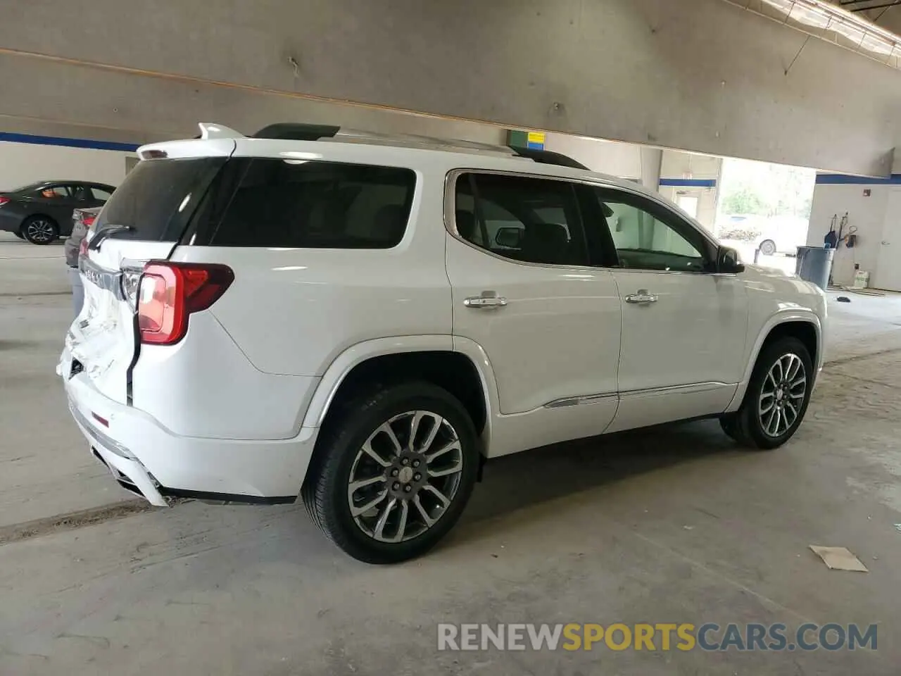 3 fotografías del automóvil dañado 1GKKNPLS8MZ116049 GMC ACADIA DEN 2021