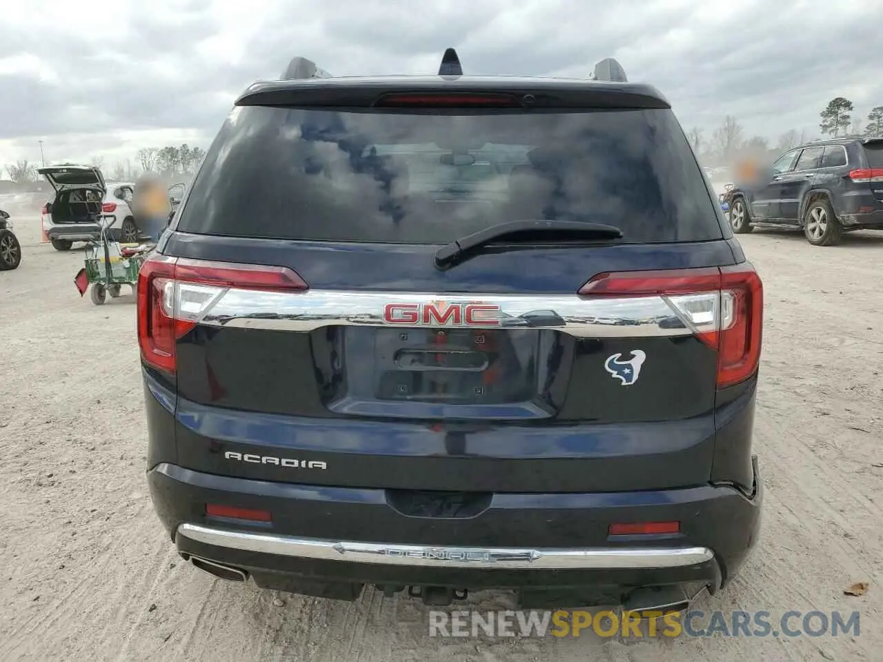 6 fotografías del automóvil dañado 1GKKNPLS9MZ207900 GMC ACADIA DEN 2021