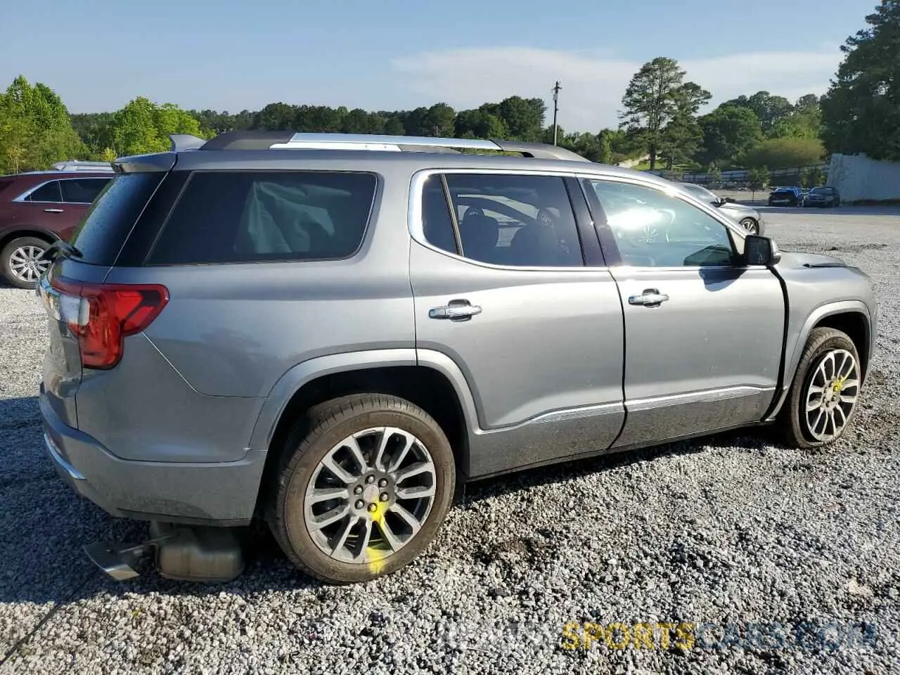 3 fotografías del automóvil dañado 1GKKNPLSXMZ194932 GMC ACADIA DEN 2021