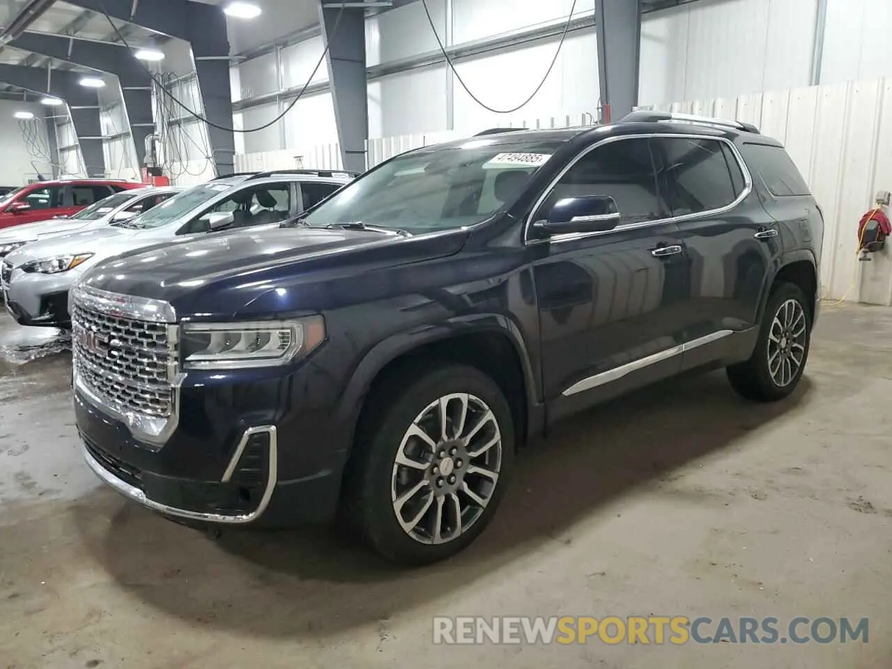 1 fotografías del automóvil dañado 1GKKNXLS1MZ212797 GMC ACADIA DEN 2021