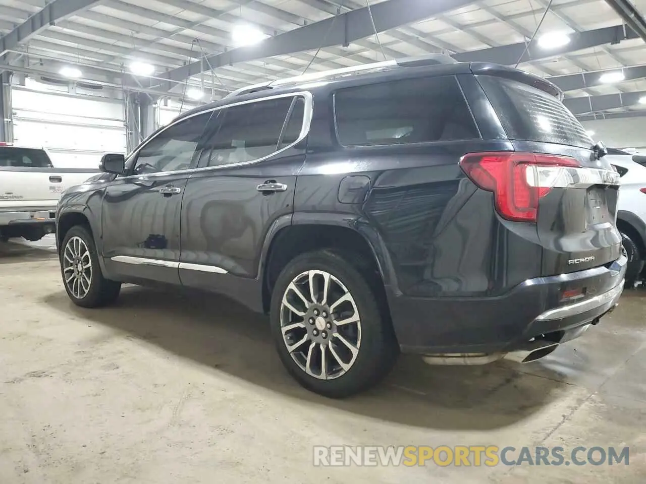 2 fotografías del automóvil dañado 1GKKNXLS1MZ212797 GMC ACADIA DEN 2021