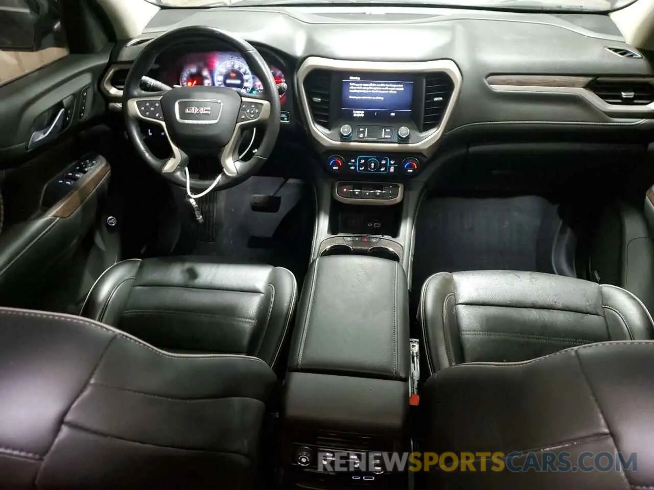 8 fotografías del automóvil dañado 1GKKNXLS1MZ212797 GMC ACADIA DEN 2021