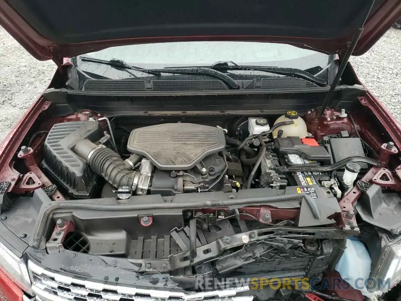 12 fotografías del automóvil dañado 1GKKNXLS7MZ218250 GMC ACADIA DEN 2021