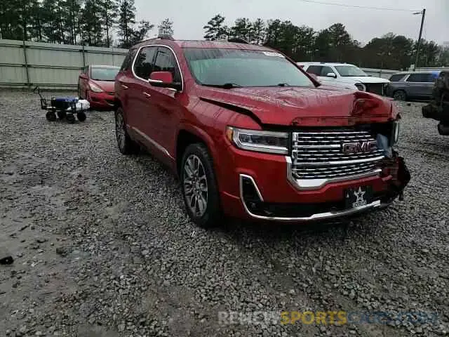 14 fotografías del automóvil dañado 1GKKNXLS7MZ218250 GMC ACADIA DEN 2021