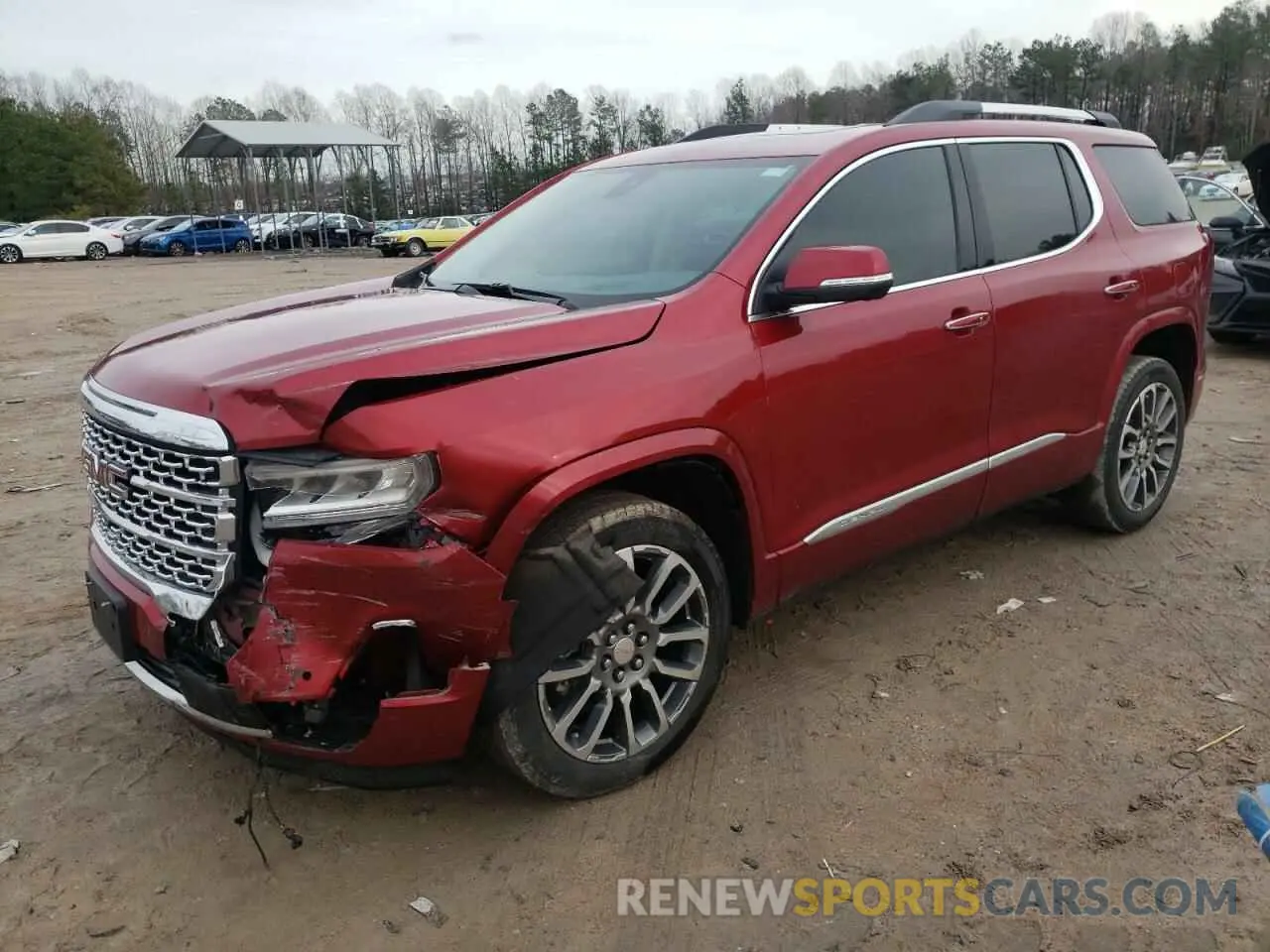 1 fotografías del automóvil dañado 1GKKNPLS9NZ153726 GMC ACADIA DEN 2022