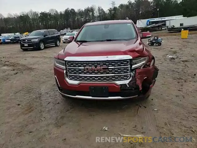11 fotografías del automóvil dañado 1GKKNPLS9NZ153726 GMC ACADIA DEN 2022