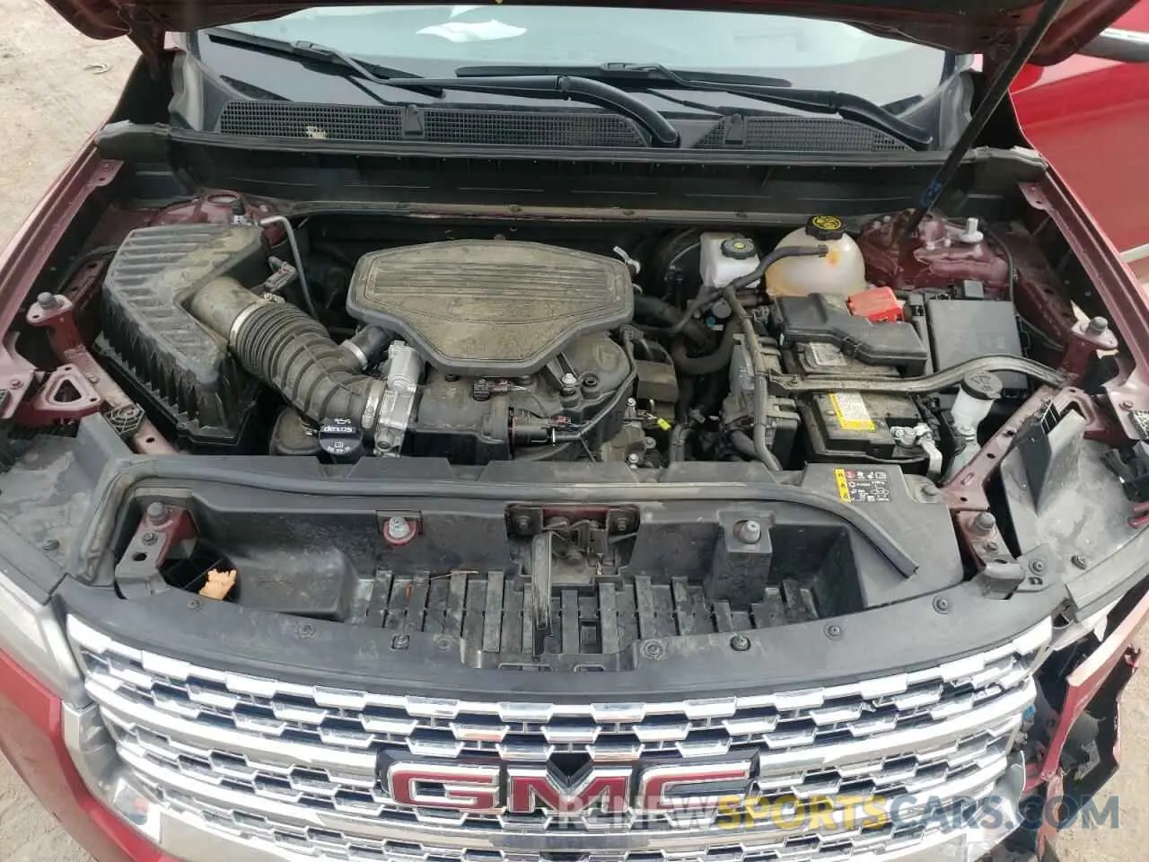 14 fotografías del automóvil dañado 1GKKNPLS9NZ153726 GMC ACADIA DEN 2022