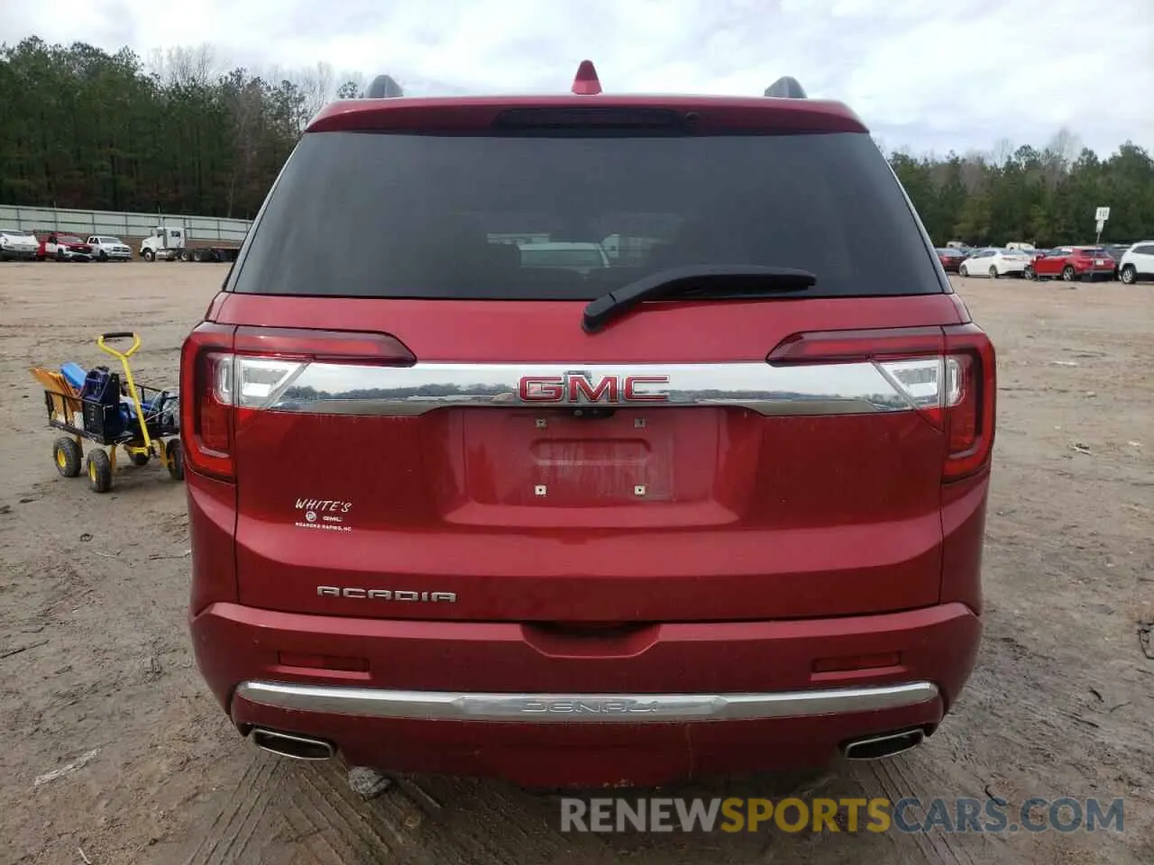 6 fotografías del automóvil dañado 1GKKNPLS9NZ153726 GMC ACADIA DEN 2022
