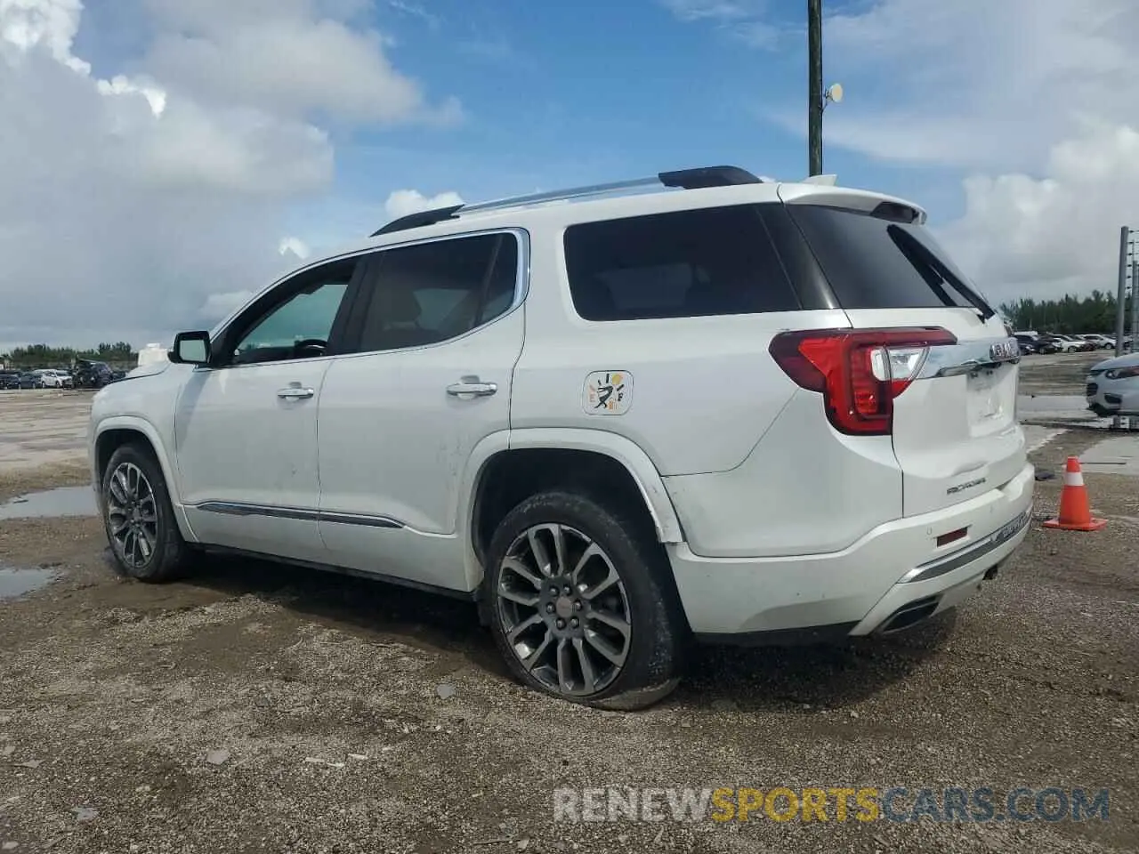 2 fotografías del automóvil dañado 1GKKNPLS9NZ154553 GMC ACADIA DEN 2022