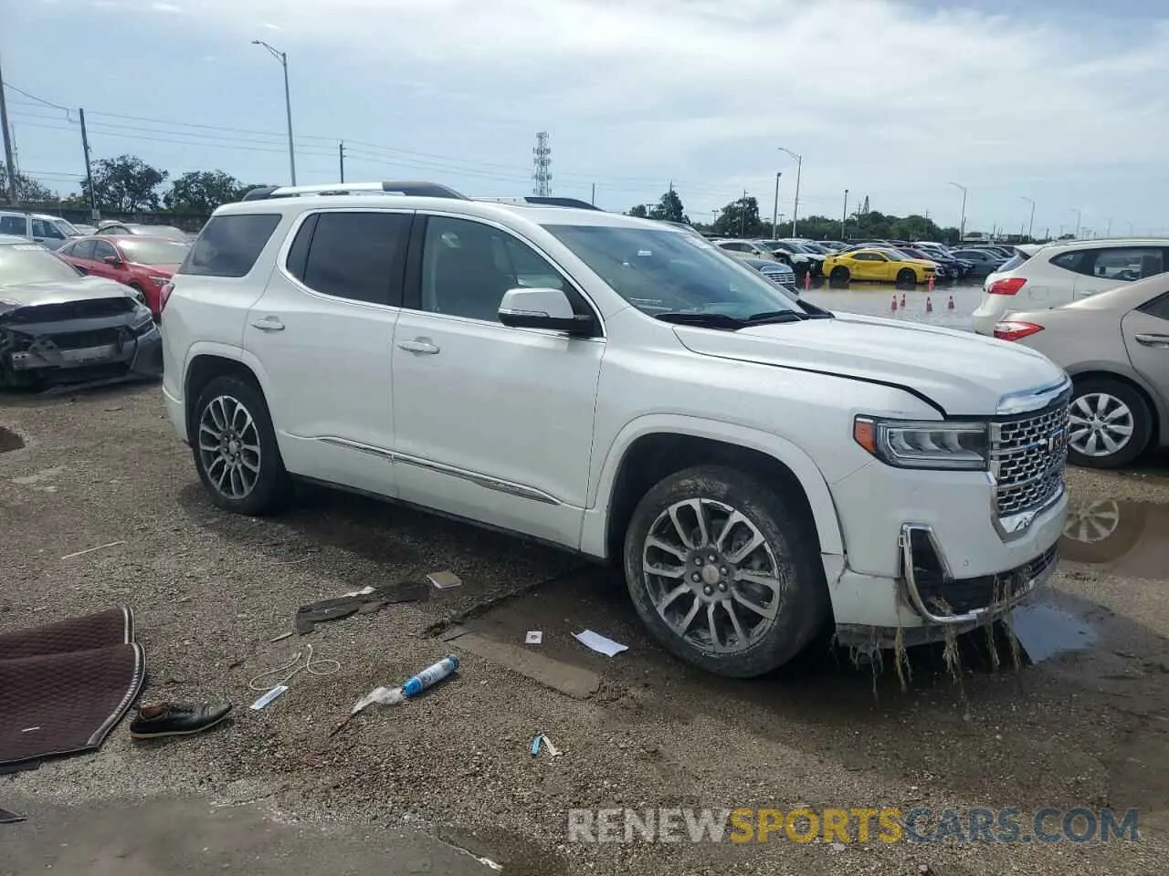 4 fotografías del automóvil dañado 1GKKNPLS9NZ154553 GMC ACADIA DEN 2022