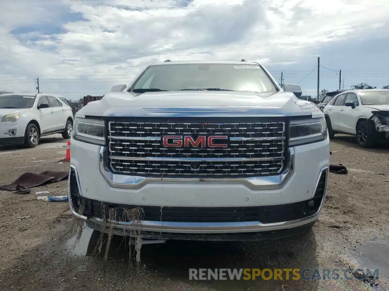 5 fotografías del automóvil dañado 1GKKNPLS9NZ154553 GMC ACADIA DEN 2022