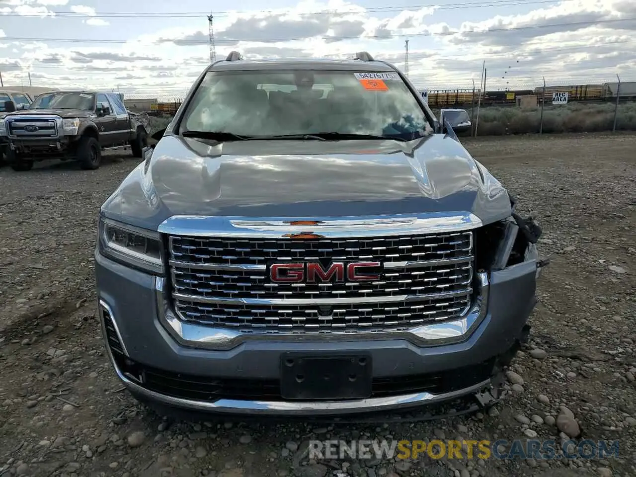 5 fotografías del automóvil dañado 1GKKNXLS0NZ114815 GMC ACADIA DEN 2022