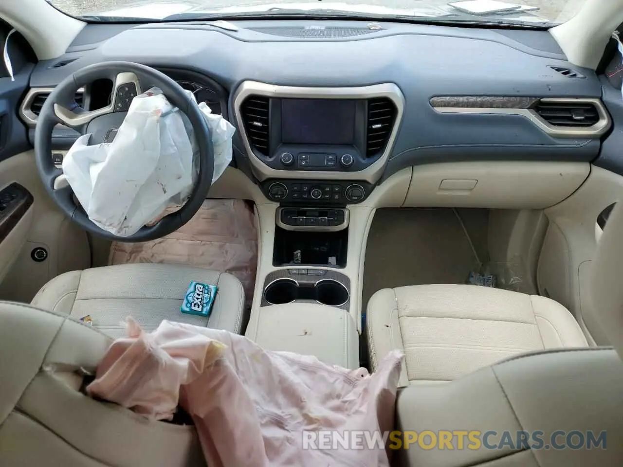 8 fotografías del automóvil dañado 1GKKNXLS0NZ114815 GMC ACADIA DEN 2022