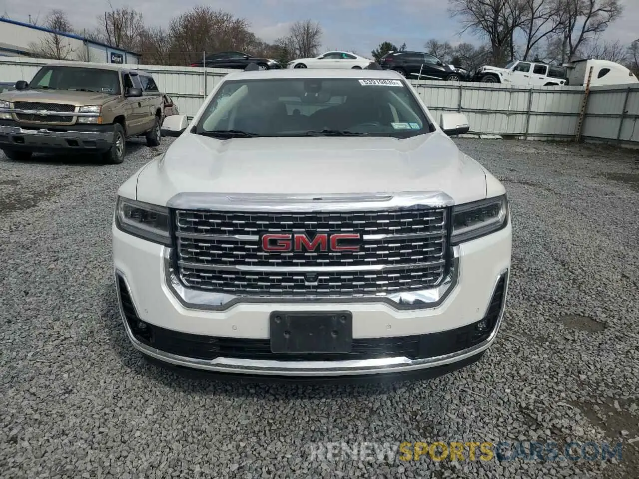 5 fotografías del automóvil dañado 1GKKNXLS1NZ121031 GMC ACADIA DEN 2022