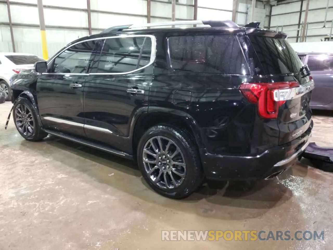 2 fotografías del automóvil dañado 1GKKNXLS2NZ176040 GMC ACADIA DEN 2022