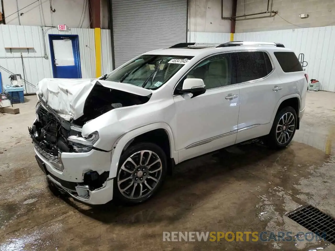1 fotografías del automóvil dañado 1GKKNXLS9NZ151653 GMC ACADIA DEN 2022