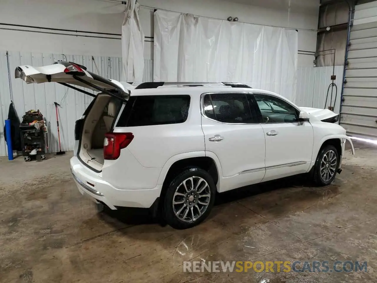 3 fotografías del automóvil dañado 1GKKNXLS9NZ151653 GMC ACADIA DEN 2022