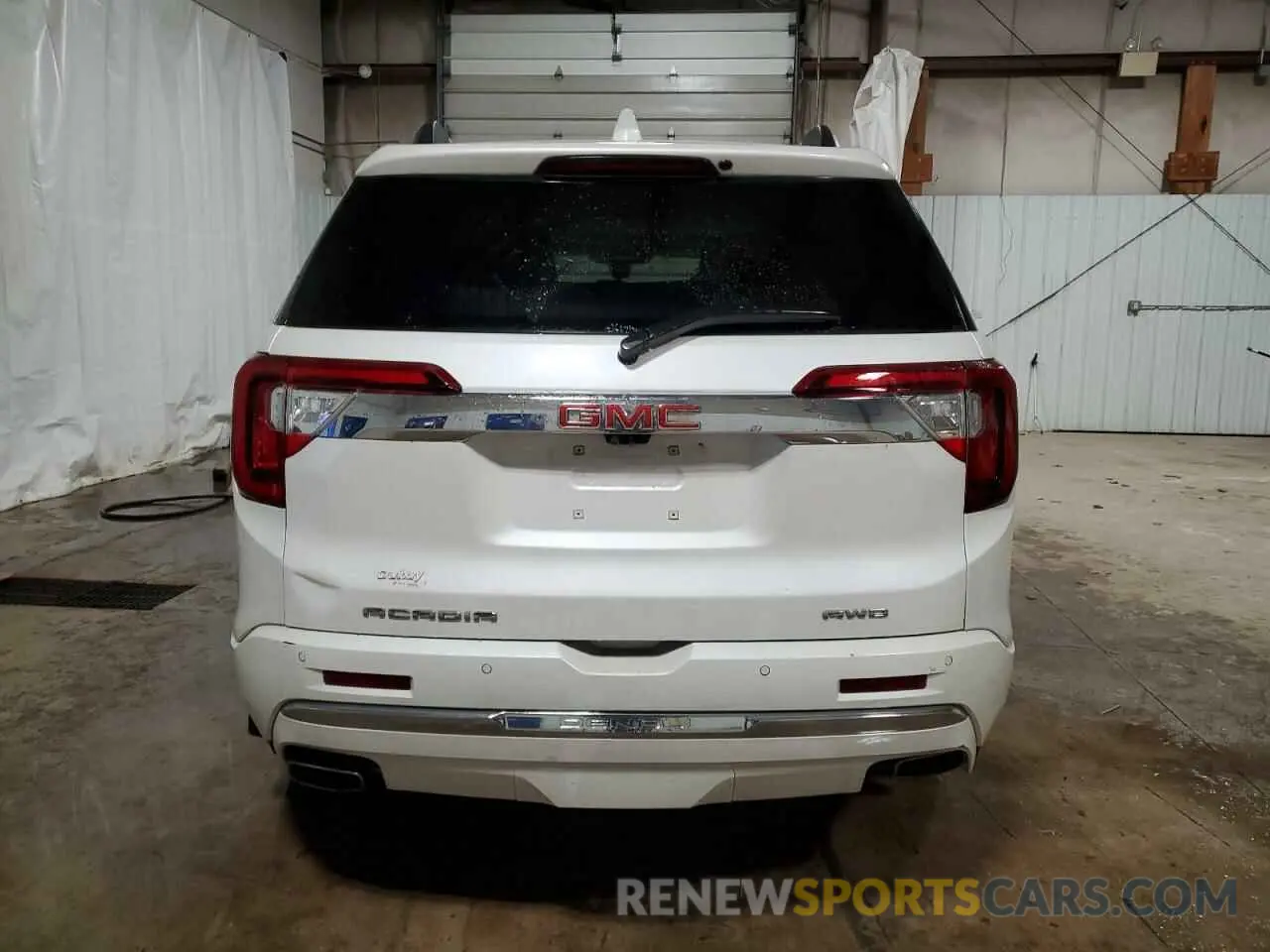 6 fotografías del automóvil dañado 1GKKNXLS9NZ151653 GMC ACADIA DEN 2022
