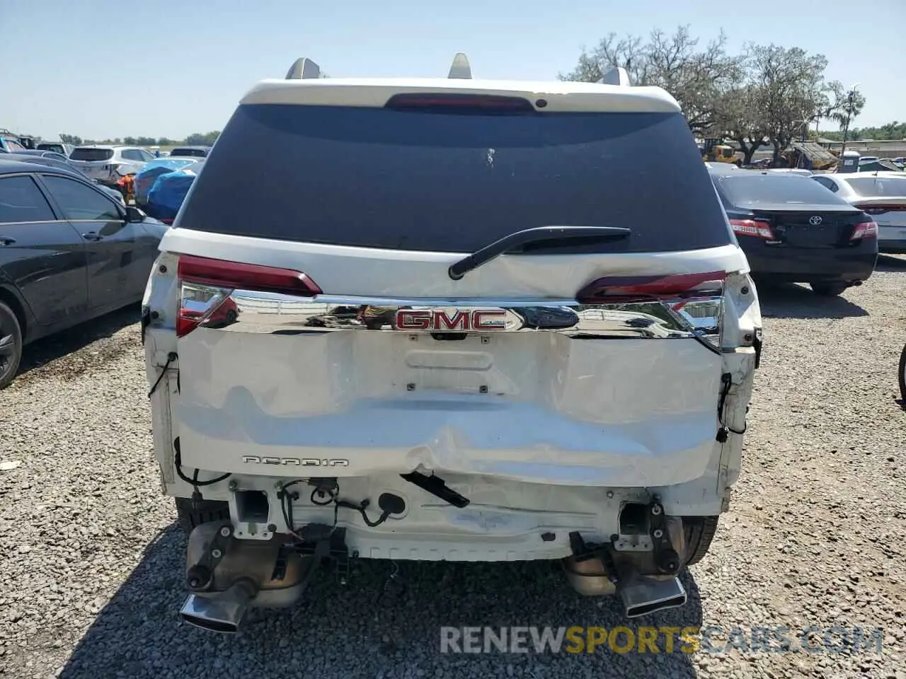 6 fotografías del automóvil dañado 1GKKNPLSXPZ195339 GMC ACADIA DEN 2023
