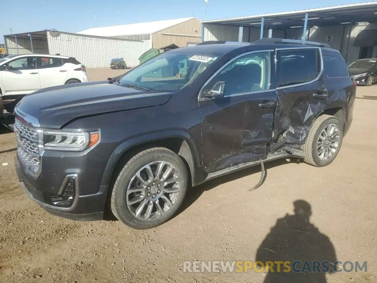 1 fotografías del automóvil dañado 1GKKNXL48PZ157447 GMC ACADIA DEN 2023