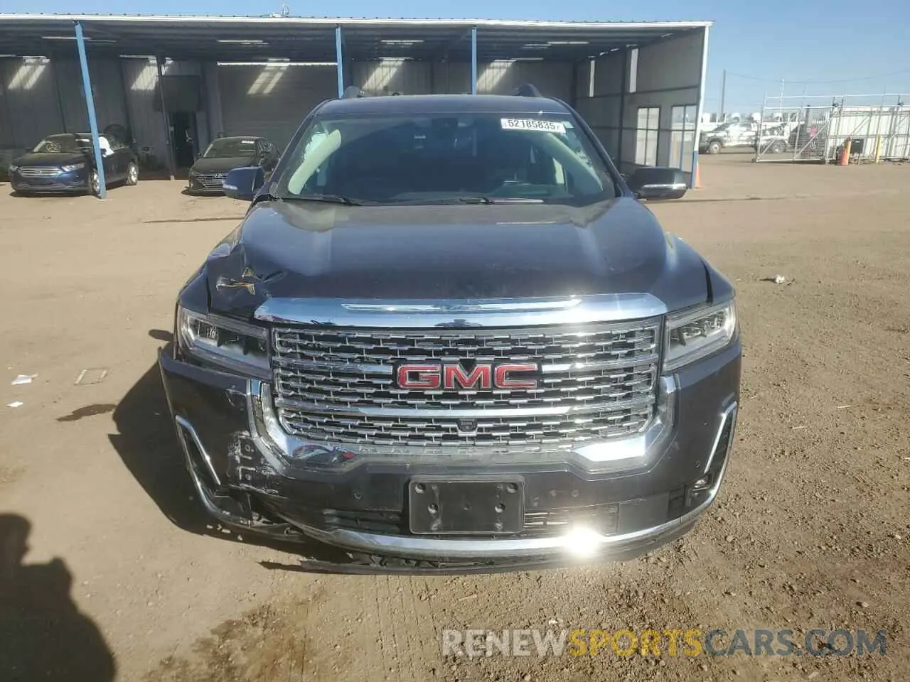 5 fotografías del automóvil dañado 1GKKNXL48PZ157447 GMC ACADIA DEN 2023